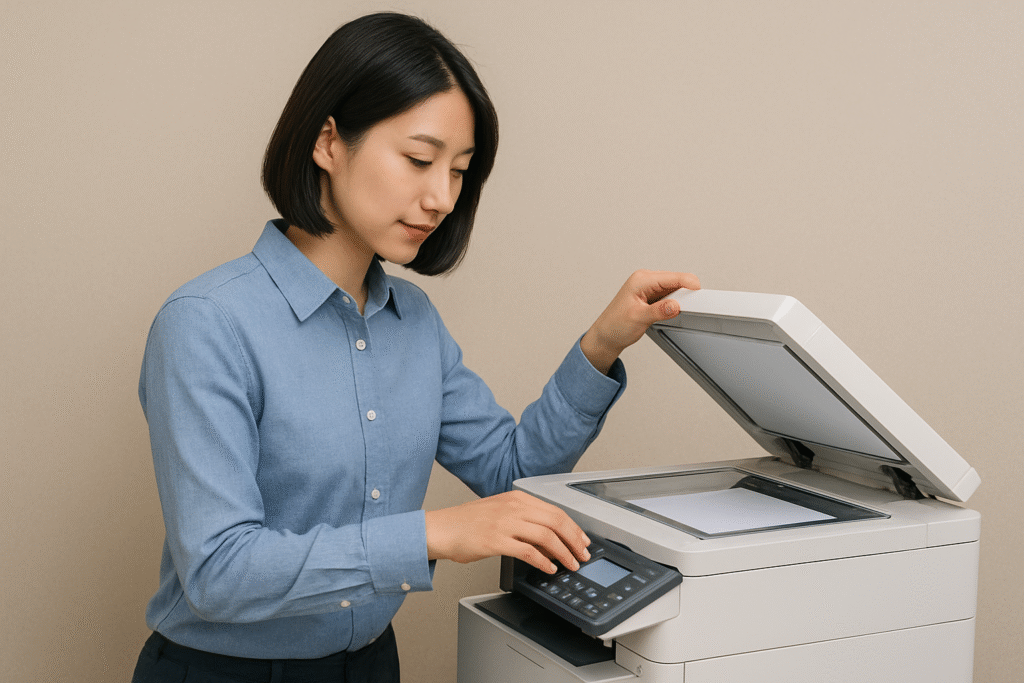 black and white copier